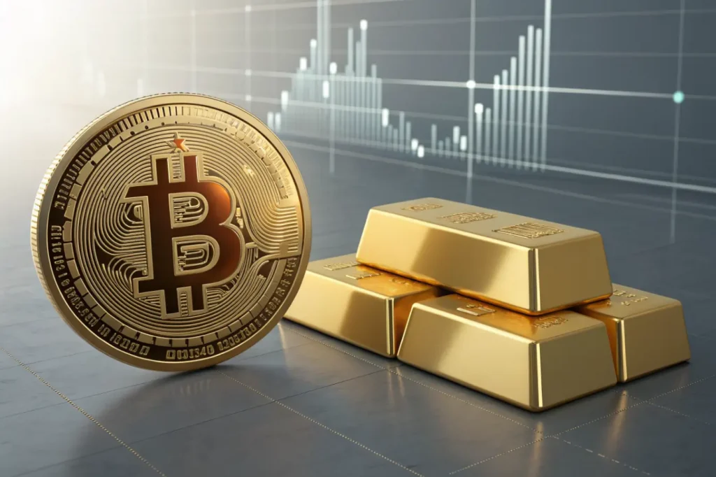 Биткоин и цифровое золото: сохраняет ли BTC статус защитного актива?